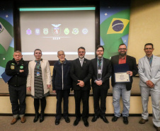 Secretaria da Segurança Pública do Paraná homenageia veteranos das forças estaduais