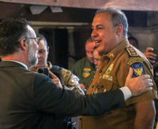 PMPR homenageia militares e autoridades civis no aniversário do BPRv, BPMOA e Bope