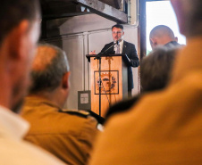 PMPR homenageia militares e autoridades civis no aniversário do BPRv, BPMOA e Bope