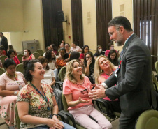 Segurança conscientiza servidoras sobre prevenção do câncer de mama