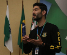 Segurança recebe alunos do curso de Criminologia da Unicuritiba para visita técnica