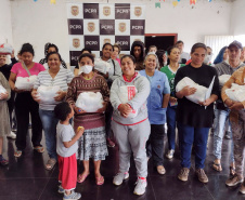 PCPR realiza doação de brinquedos e cestas básicas em Curitiba