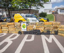  Polícia Militar apreende mais de uma tonelada de maconha no Oeste do Paraná