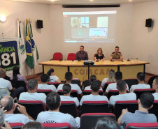 Forças de segurança do Estado participam de evento de proteção animal em Campo Mourão