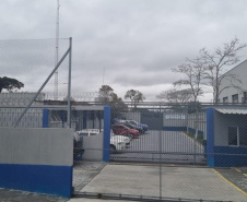 Fachada da Cadeia Pública de Curitiba