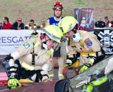 Bombeiros do Paraná conquistam 2º e 4º lugar em Desafio Nacional de Resgate Veicular