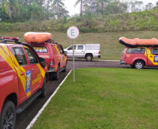 Copel e bombeiros alertam moradores da Campina Grande do Sul sobre vazão do rio Capivari