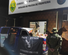 PMPR apreende mais de uma tonelada de droga em Marechal Cândido Rondon
