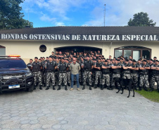 PMPR prende nove pessoas em operação na fronteira 