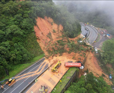 deslizamentos na BR 376