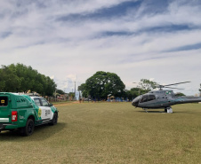 Região Noroeste recebe reforço de helicóptero para combate a crimes ambientais