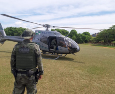 Região Noroeste recebe reforço de helicóptero para combate a crimes ambientais