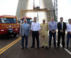 Governador entrega sete caminhões aos Bombeiros para combate a incêndios florestais