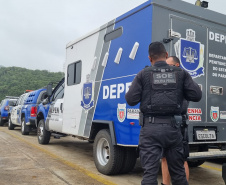 Polícia Penal realiza transferência de presos das cadeias do Litoral durante Verão Maior Paraná
