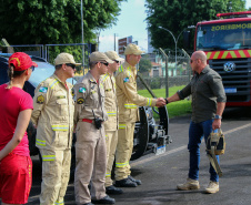 Secretário de segurança visita unidades das forças estaduais no Litoral