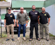 Secretário de segurança visita unidades das forças estaduais no Litoral