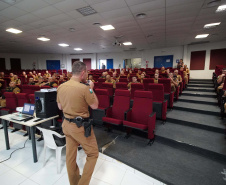 Efetivo da Polícia Militar participa de nivelamento técnico para o Verão Maior Paraná