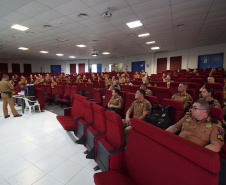 Efetivo da Polícia Militar participa de nivelamento técnico para o Verão Maior Paraná