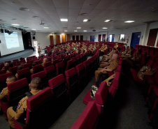 Efetivo da Polícia Militar participa de nivelamento técnico para o Verão Maior Paraná