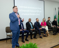 PCPR assina acordo com fundação para melhorar técnicas de interrogatório