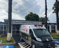 PCPR passa a contar com enfermaria e ambulância na Escola Superior de Polícia Civil