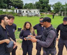 Policiais penais do Paraná participam de curso de drones em Minas Gerais