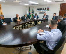 Secretário Hudson recebe Sindicato dos Peritos para reunião na Sesp