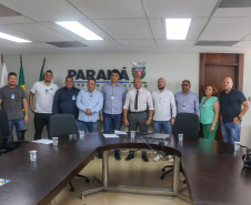 Em Curitiba, secretário Hudson recebe deputado Bakri e representantes de municípios do Oeste do Paraná