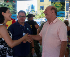 Segurança encerra atividades do Litoral Cidadão com última exposição em Paranaguá