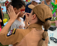 Sesp apresenta estrutura e serviços no evento Litoral Cidadão, em Guaratuba