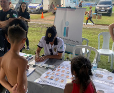 Sesp apresenta estrutura e serviços no evento Litoral Cidadão, em Guaratuba