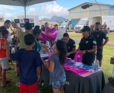 Sesp apresenta estrutura e serviços no evento Litoral Cidadão, em Guaratuba