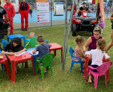 Sesp apresenta estrutura e serviços no evento Litoral Cidadão, em Guaratuba