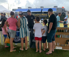 Sesp apresenta estrutura e serviços no evento Litoral Cidadão, em Guaratuba