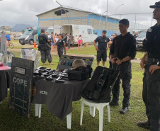 Sesp apresenta estrutura e serviços no evento Litoral Cidadão, em Guaratuba