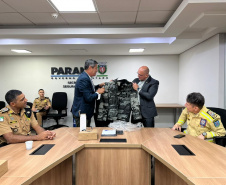 Secretário Hudson se reúne com representantes das associações da PMPR e CBM