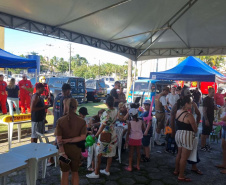 Segurança encerra atividades do Litoral Cidadão com última exposição em Paranaguá