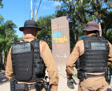 PM na Ilha do Mel garante tranquilidade a moradores, comerciantes e turistas