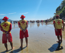 Bombeiros salvaram 1.284 vidas no Litoral de 22 de dezembro até o último domingo