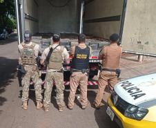 Polícia Militar apreende mais de três toneladas de drogas em Diamante d’Oeste