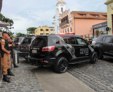 Estado e prefeitura de Curitiba lançam operação para intensificar policiamento estratégico