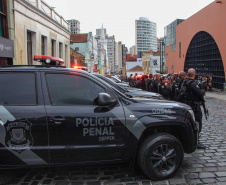 Estado e prefeitura de Curitiba lançam operação para intensificar policiamento estratégico