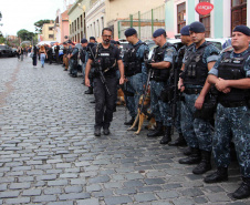 Estado e prefeitura de Curitiba lançam operação para intensificar policiamento estratégico