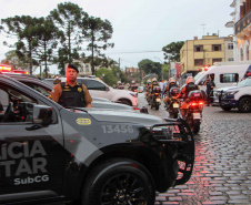 Estado e prefeitura de Curitiba lançam operação para intensificar policiamento estratégico