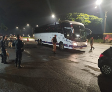 Cães policiais de Londrina participam de operação em conjunto com a PRE