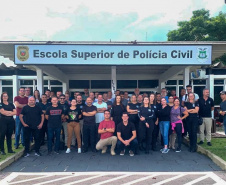 Policiais penais concluem curso sobre sistema de armazenamento de dados