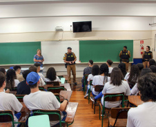 Polícia Militar reforça segurança na volta às aulas em todo o Estado