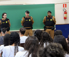 Polícia Militar reforça segurança na volta às aulas em todo o Estado