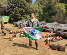 Paranaenses integram equipe brasileira enviada ao Chile para combater grandes incêndios