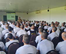 Programa de Integridade do Estado é tema de palestra com novos policiais militares